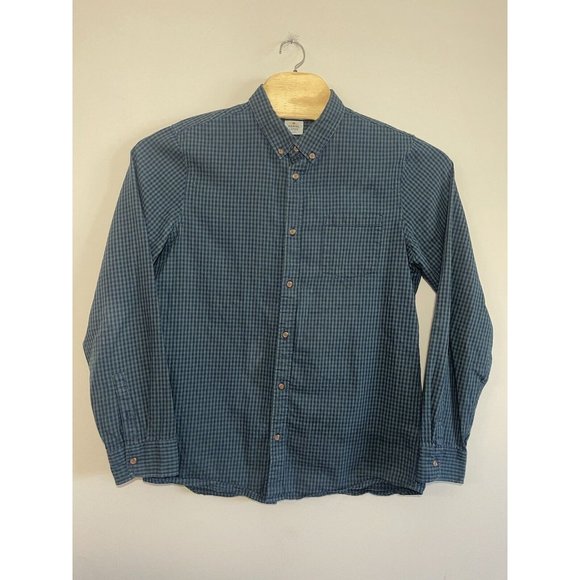 Marine Layer Other - Marine Layer Shirt Mens Size Large Blue Green Button Up  Long Sleeve Lightweight